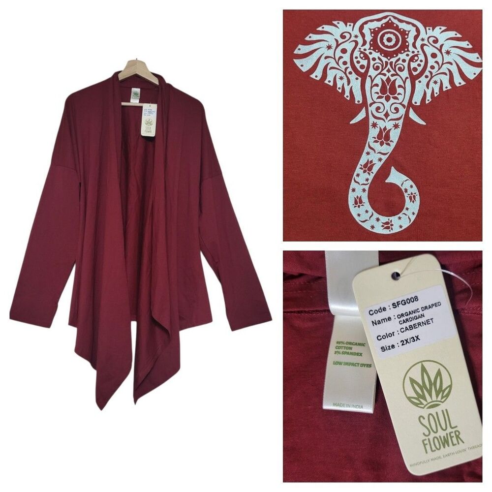 Soul Flower Women's Yoga, Pilates, Lightweight Jacket